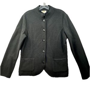 Talbots 100% Merino Wool Full Button Up Cardigan Sweater Women's‎ Sz Medium